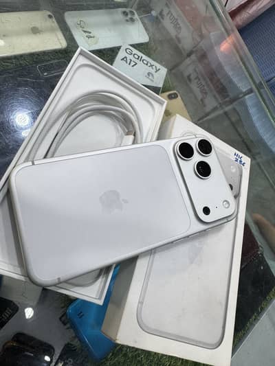 Apple iPhone 17 Pro Max phy+esim 10/10 complete box