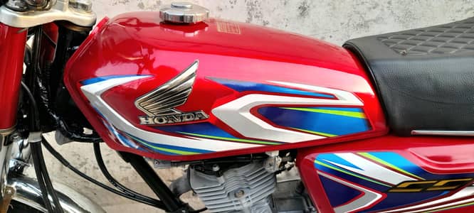 Honda cg 125 2022 modal biometric moky par ho gi