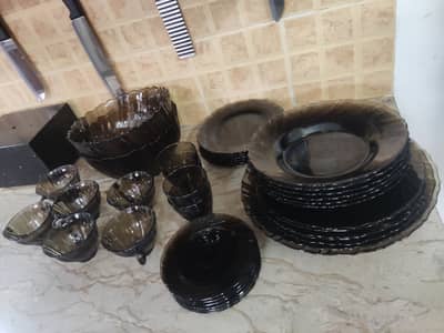 Dinner Set Glass