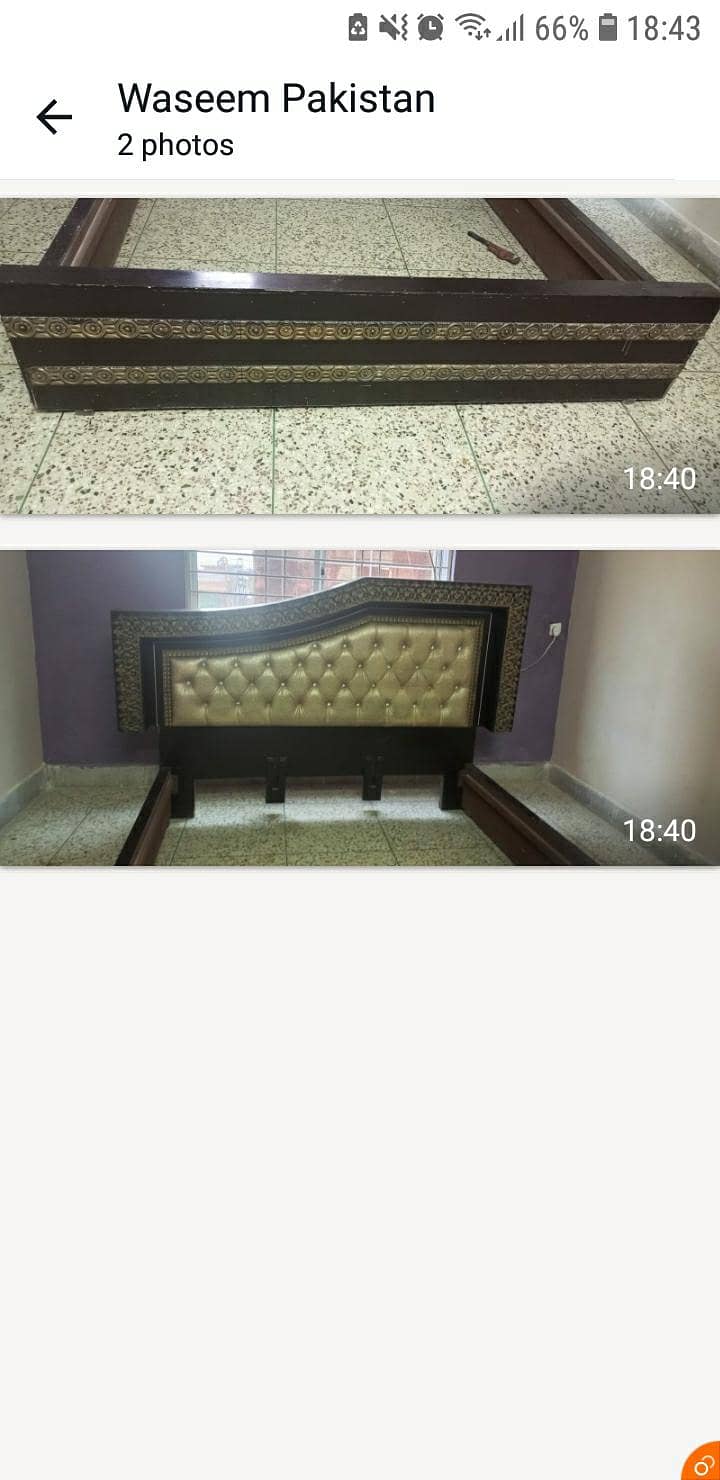 Double Bed with side tables 0