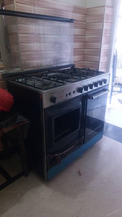 Cooking Range Five burners