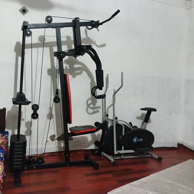 Hydro fitness gym machine