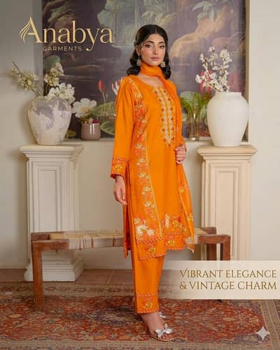 embroidery suit
