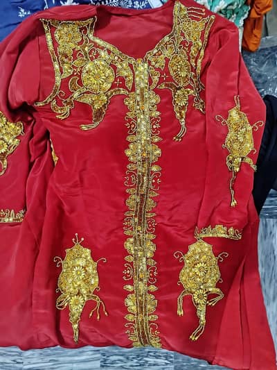"Women's Silk Stitched Shalwar Kameez"۔