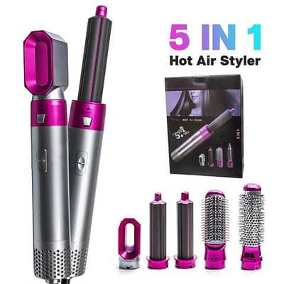 5-in-1 Hot Air Styler & Hair Dryer