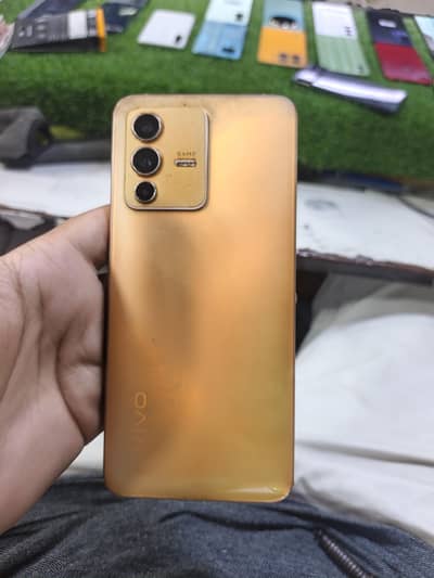 Vivo V23 5g with box complete saman 12+256