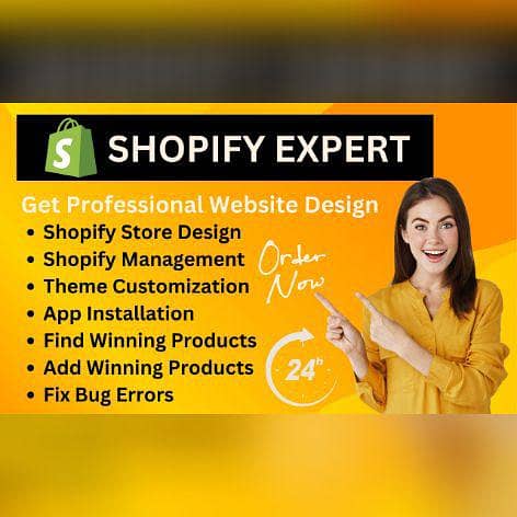 Shopify store design services 1