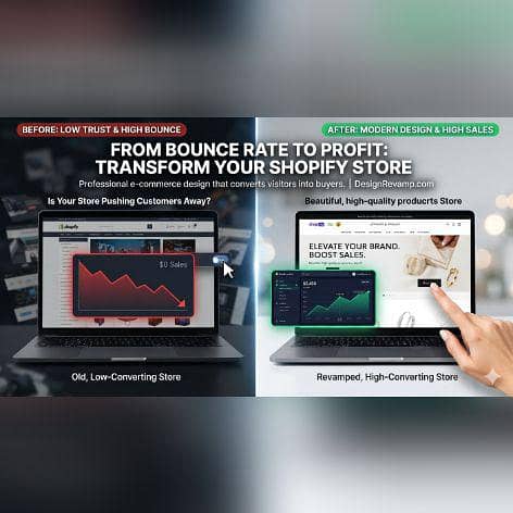 Shopify store design services 8