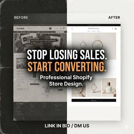 Shopify store design services 10