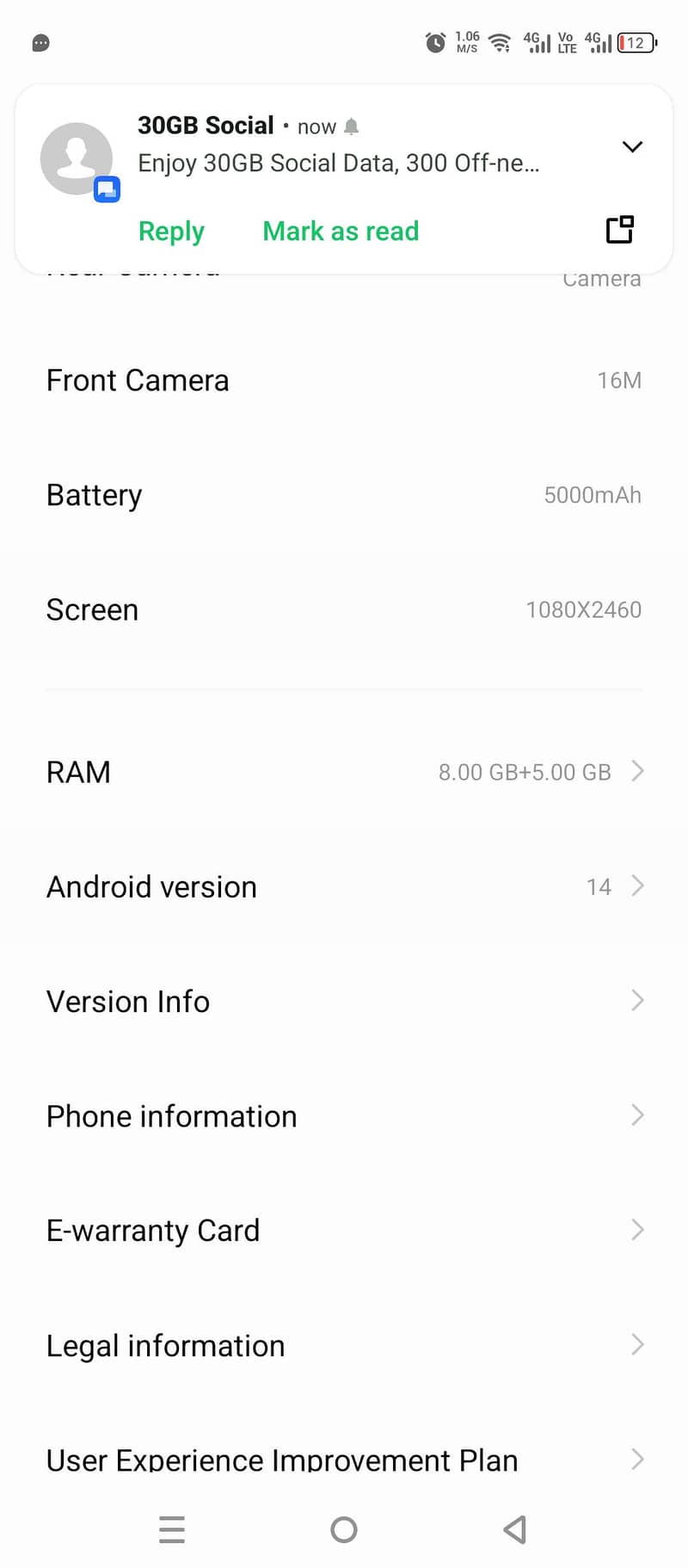 Infinix Note 30 5