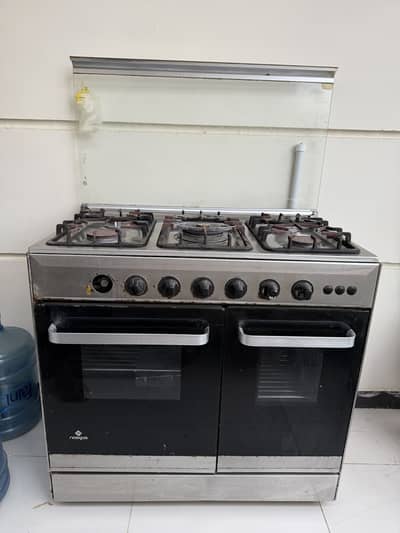 NASGAS Oven with glass top