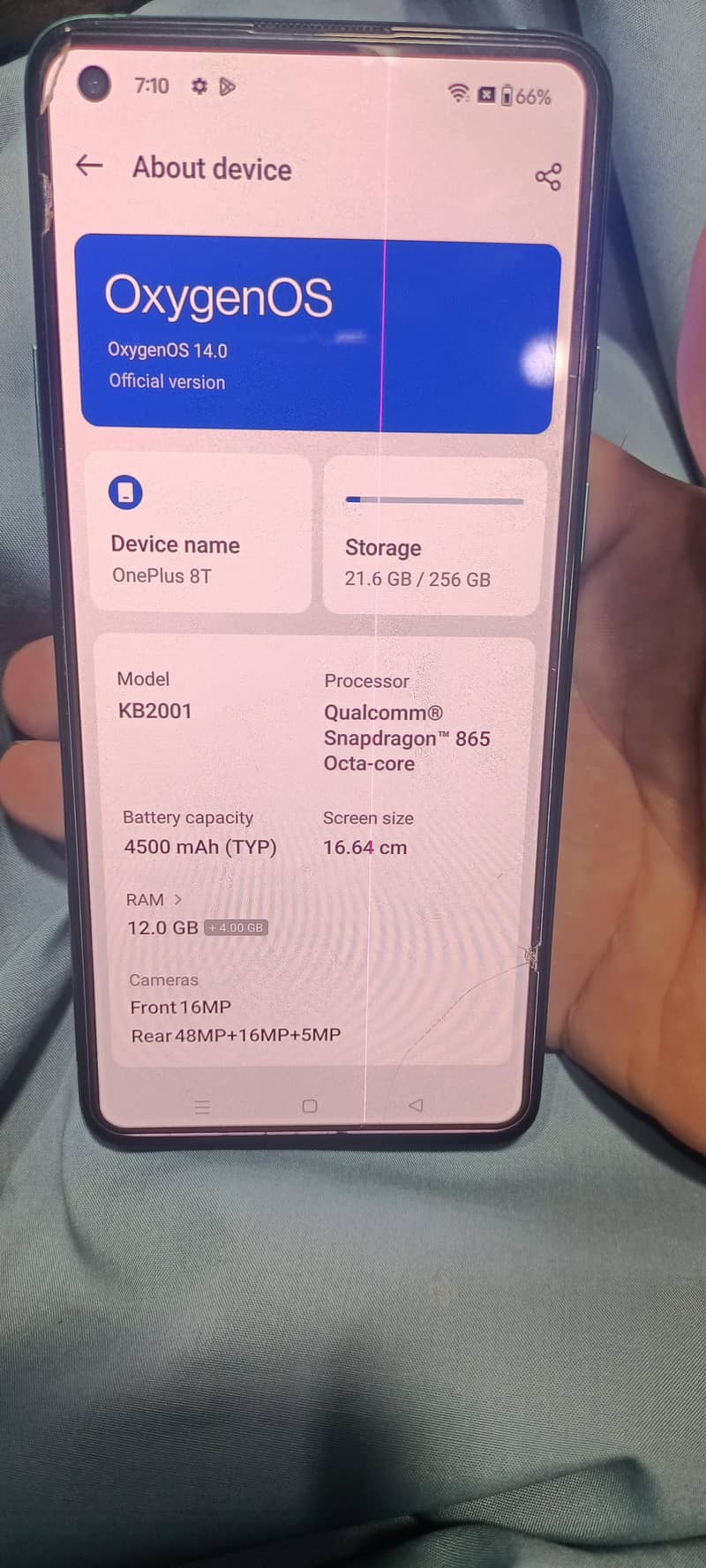 One Plus 8T 3