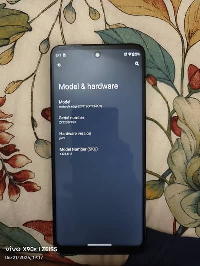 Motorola edge 2021