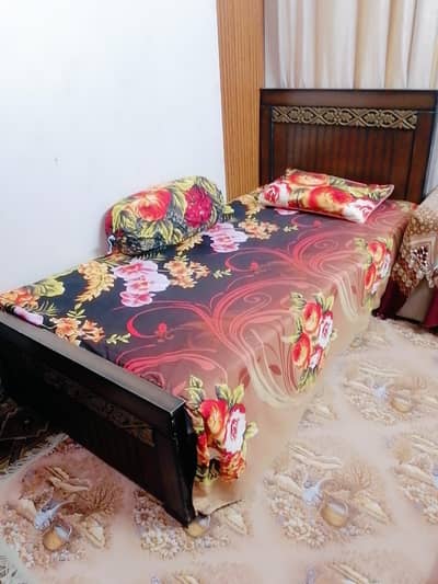 single bed without matress