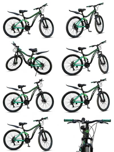 mountain bike/bicycle for sale 26 inch with dual shock and gears