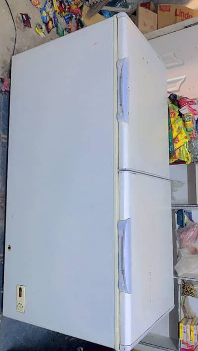 Haier double door deep freezeer