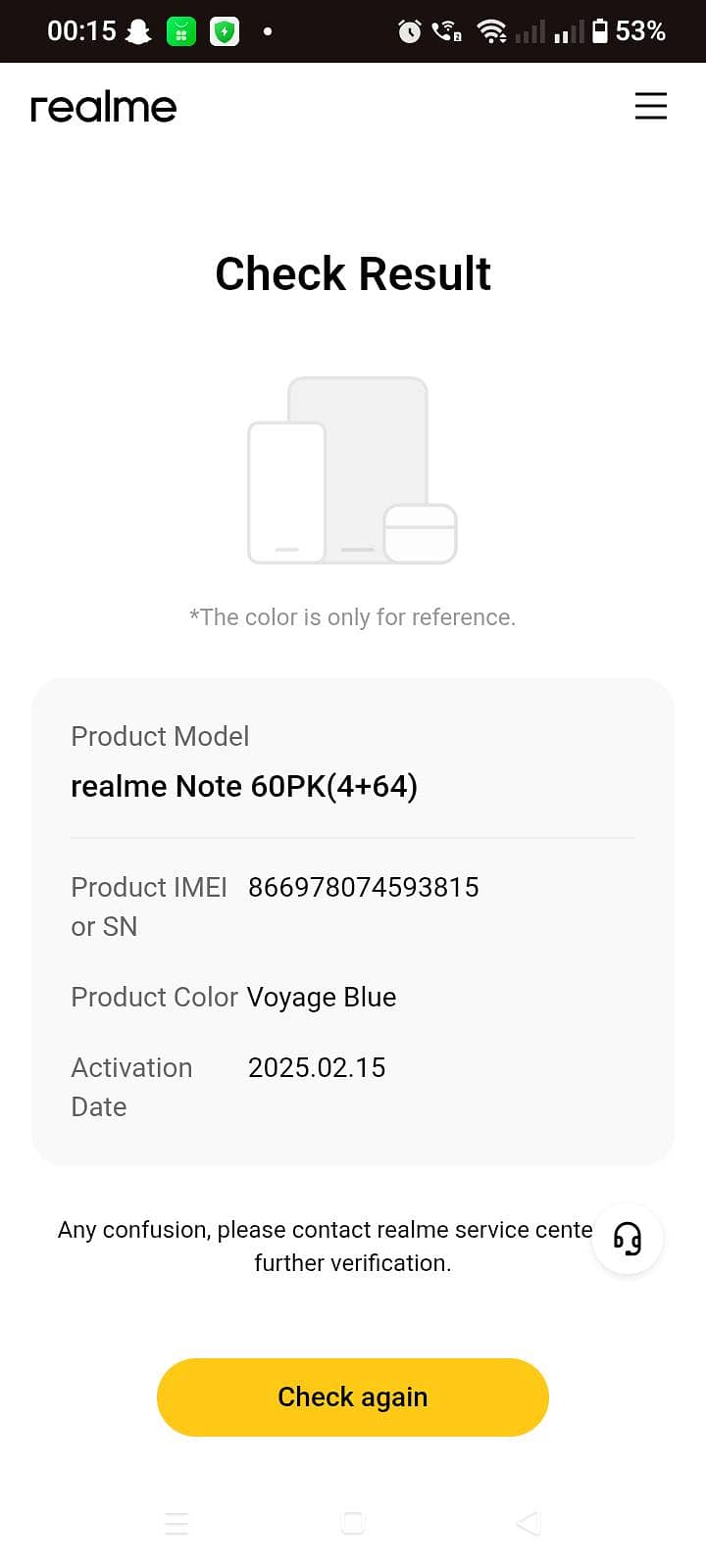 Realme Note 60 7