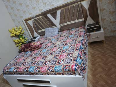 Bridal Bed Set with metress just 3 month used
