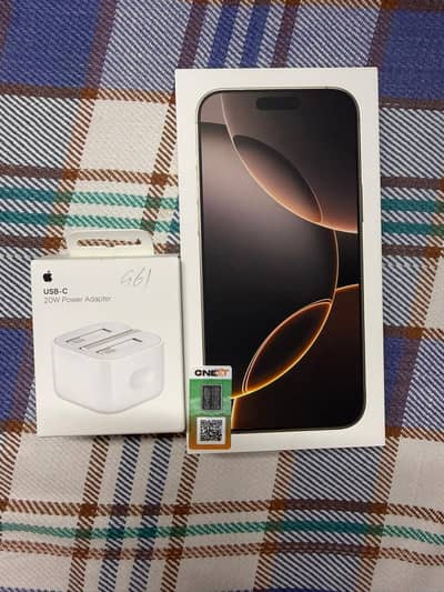Apple iPhone 16 Pro Max (256 GB Complete Box) For sale