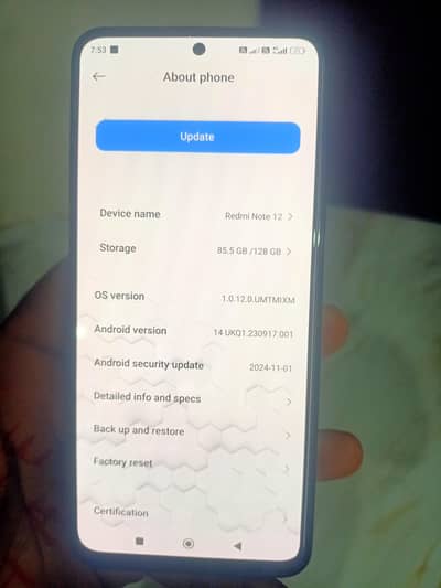 Xiaomi Redmi Note 12