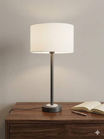 shadow grey table lamp [PAIR]