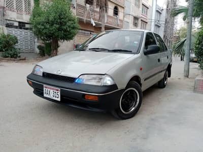 Suzuki Margalla 1997 AC, CNG, petrol, power steering.