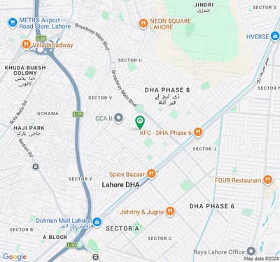 W-687 1- KANAL PLOT FOR SALE IN W BLOCK PHASE 8 DHA LAHORE.