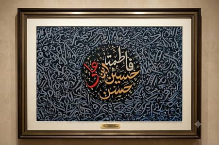 Beautiful Islamic Calligraphy painting