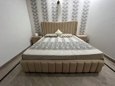 King Size Bed Set with Medicated Mattress