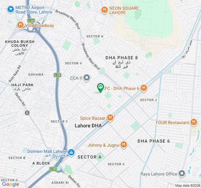 W-444 Premium 1 Kanal Plot Available in DHA Phase 8 Lahore