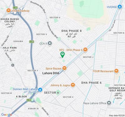 W-391 Premium 1 Kanal Plot Available in DHA Phase 8 Lahore