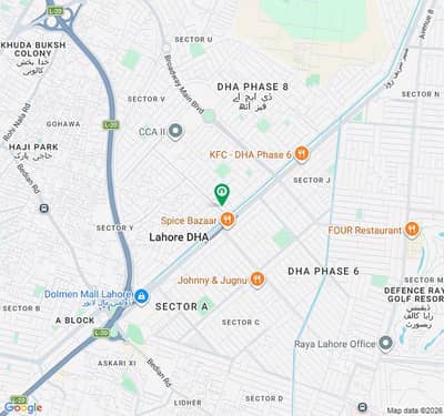 W-352 Premium 1 Kanal Plot Available in DHA Phase 8 Lahore
