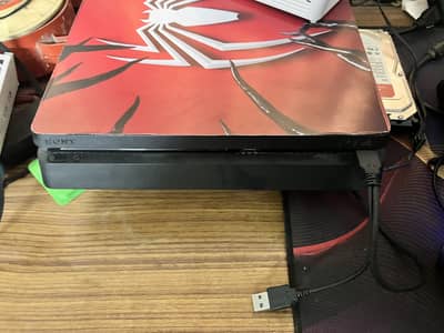 PS4 Slim 500GB with 2 Controllers and 2 Games