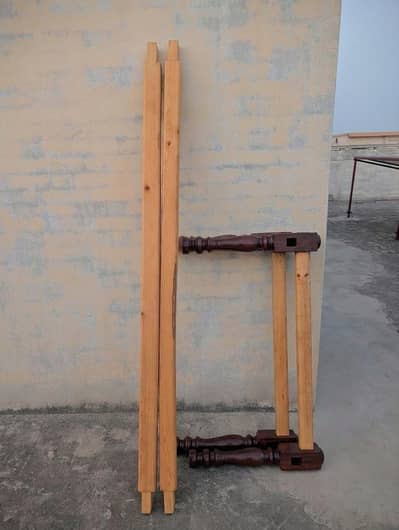 Single wooden Bed