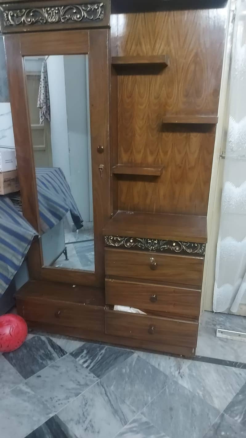 dressor and side table bed 1