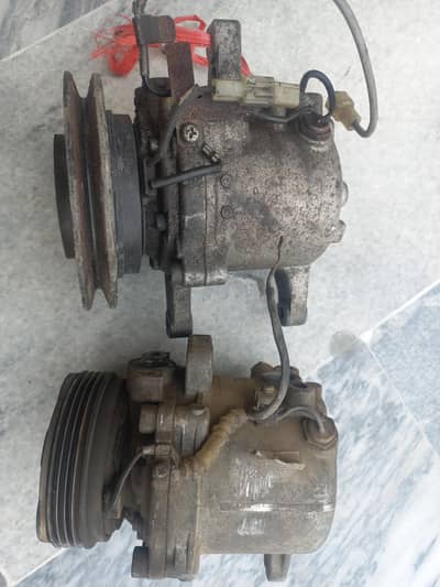 Daihatsu core  Japanese AC compressor + Alto 660 AC compressor