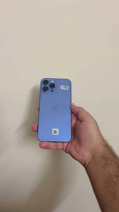 Iphone 13 Pro Max PTA 1 TB 95% Battery Waterpack