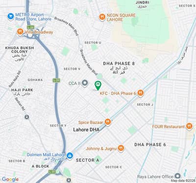 W-698 Premium 1 Kanal Plot Available in DHA Phase 8 Lahore