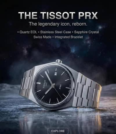 TISSOT PRX 1853 WITH BOX