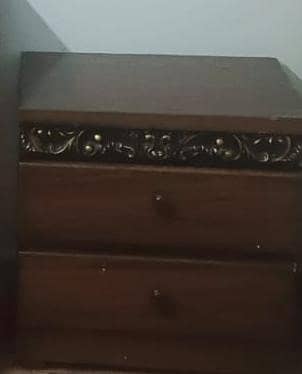dressor and side table bed 2