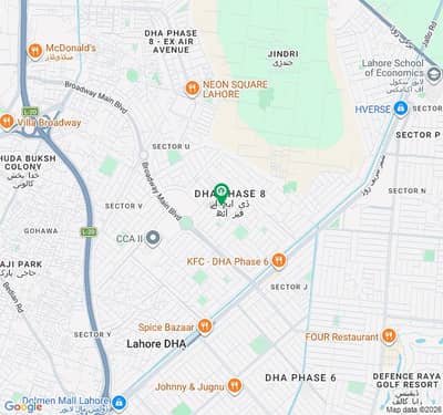 T-1694 Premium 1 Kanal Plot Available in DHA Phase 8 Lahore
