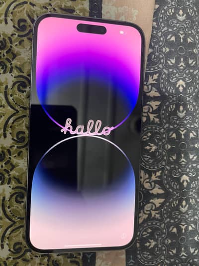 Iphone 14 pro max 256 gb Pta approved