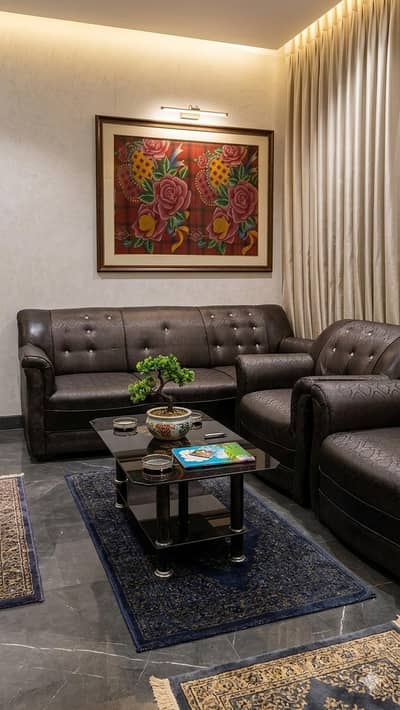 3-Seater & 2 Single Sofa Set for Sale – Stylish & Comfortable