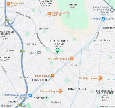 T-1572 Premium 1 Kanal Plot Available in DHA Phase 8 Lahore