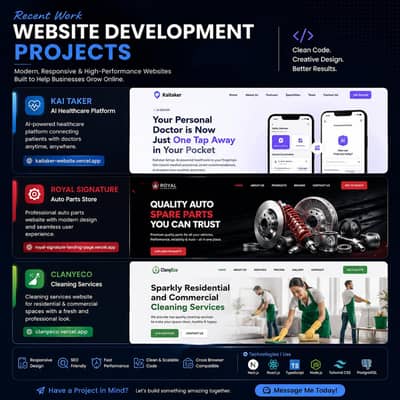 Professional Web Development Services Responsive & SEO optimized sites