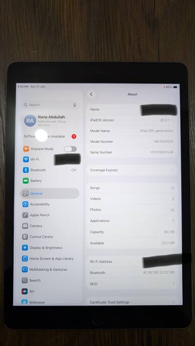 iPad 9 generation 64 GB