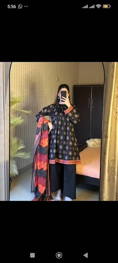 Bin saeed  lawn 3pc