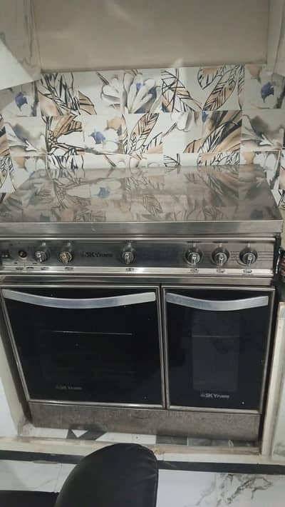 sky flame 5 burnerscooking range