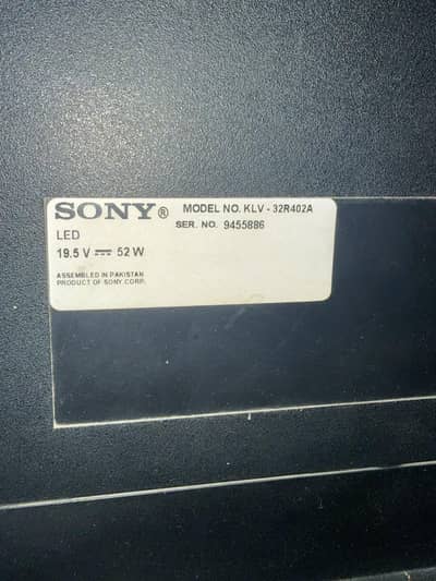 Sony 32 inch led for sale