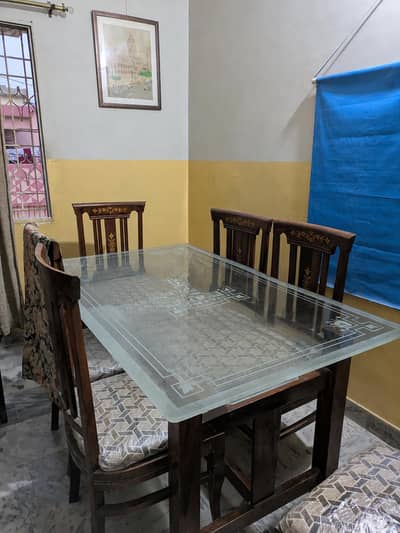 dining table and chair